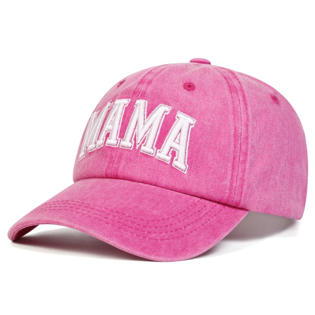 Unisex Parent Child Mama/Mimi Embroidery Wash Baseball Caps