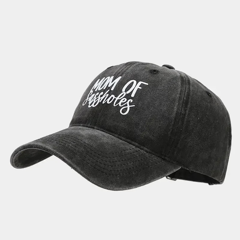 Spring And Summer Cotton Letter Print Casquette Baseball Cap