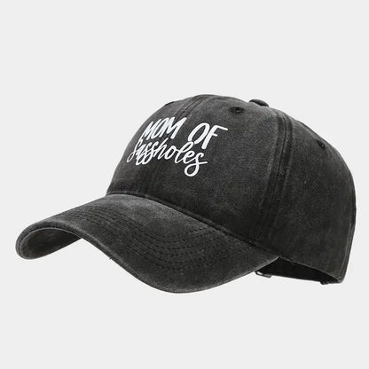 Spring And Summer Cotton Letter Print Casquette Baseball Cap
