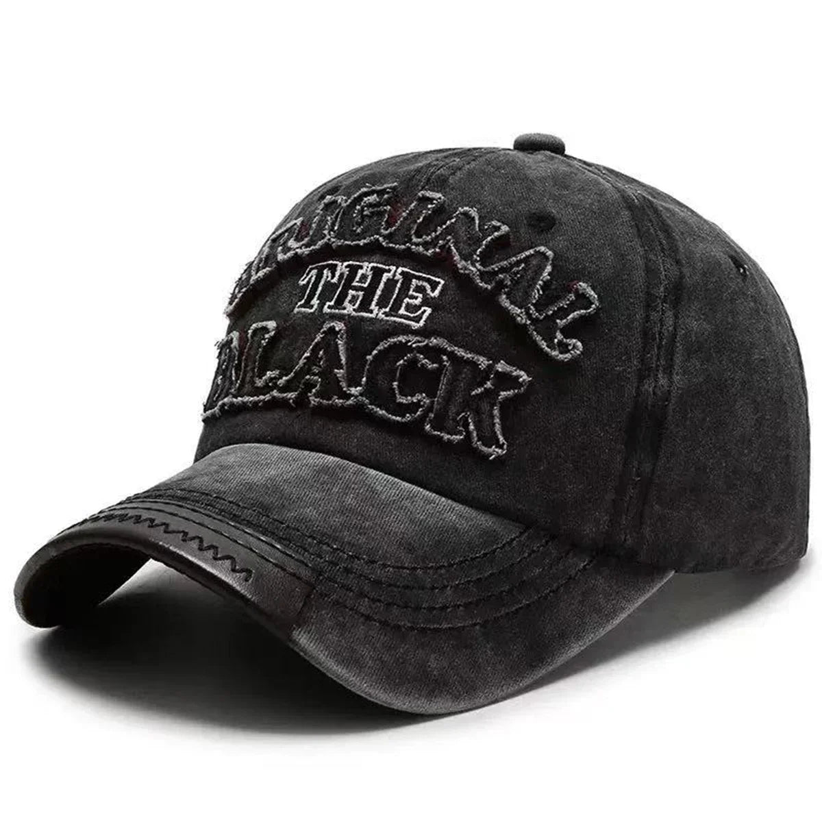 Water Wash Embroidery Baseball Caps