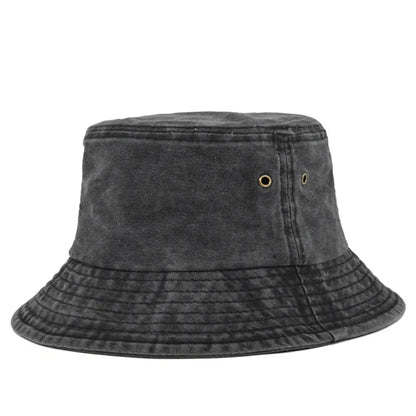 Vintage Washed Style Fisherman Hat for Men Caps Women Summer