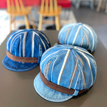 Baby Hat Denim Spring Autumn Fashion Korean Style Flat Cap