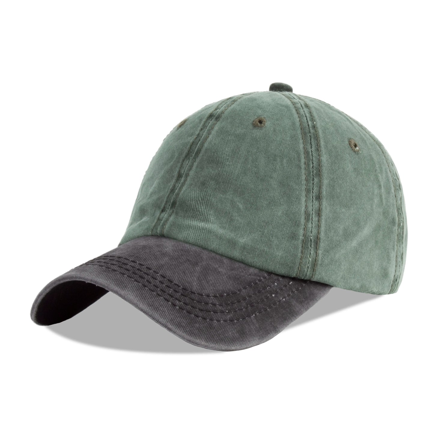 Unisex Baseball Cap 100% Cotton Fits Men Women