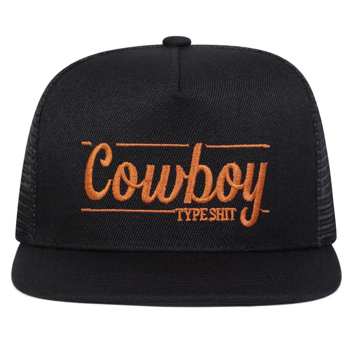 Letter Embroidery Hip-Hop Net Hats Spring Summer