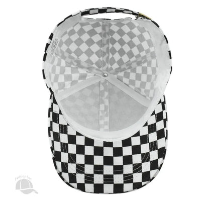 Checkerboard Baseball Cap Men Women Outdoor
