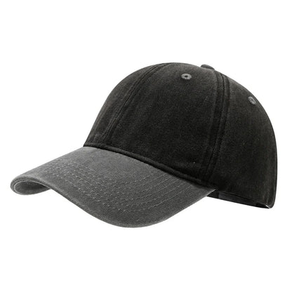 Unisex Versatile Color-Matched Washed Baseball Hat