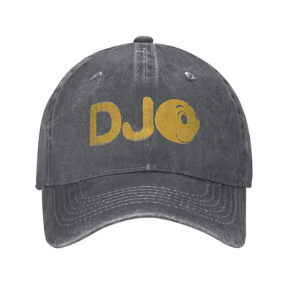 Summer Djo Music Baseball Cap Sun Breathable Custom Logo Washed Hip Hop Hats