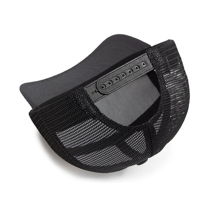 Fashion Hip Hop Mesh Caps Summer 7 Panel Men's Baseball Cap