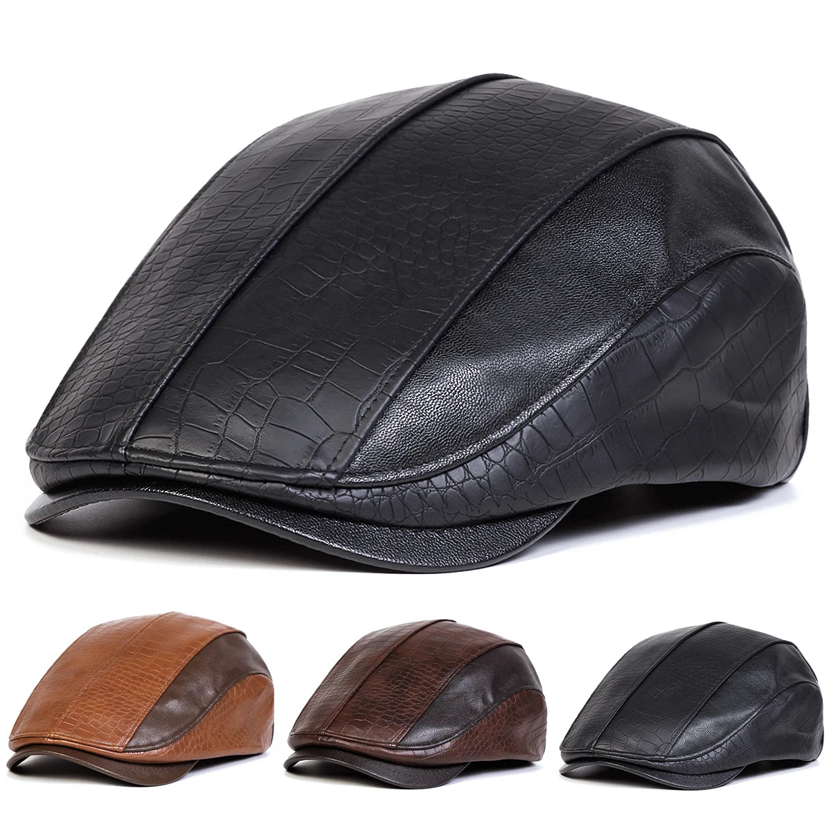 Unisex Retro Newsboy Caps Men British Painters Hats Autumn Winter Berets