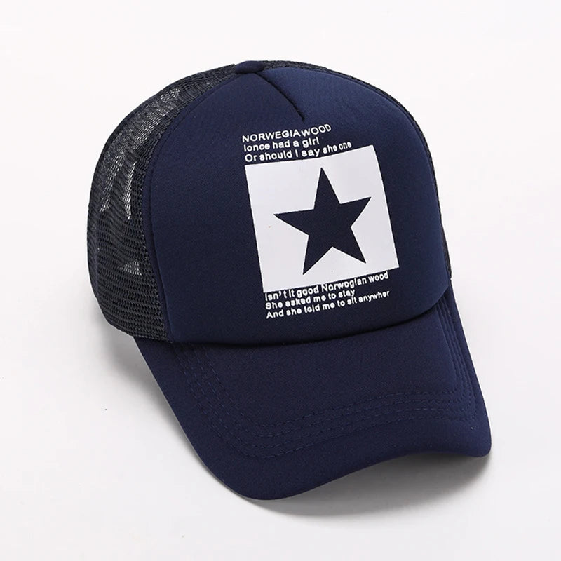 Fashion Baseball Cap Men Women Summer