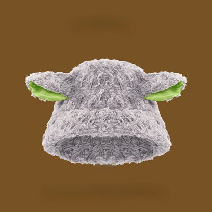 Lambswool Unisex Bucket Hats For Women Men Winter