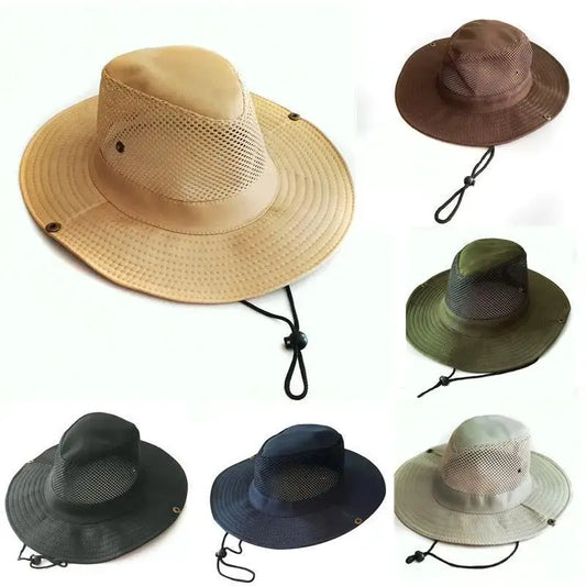 New Men Outdoor Sun Hat Knight Cap