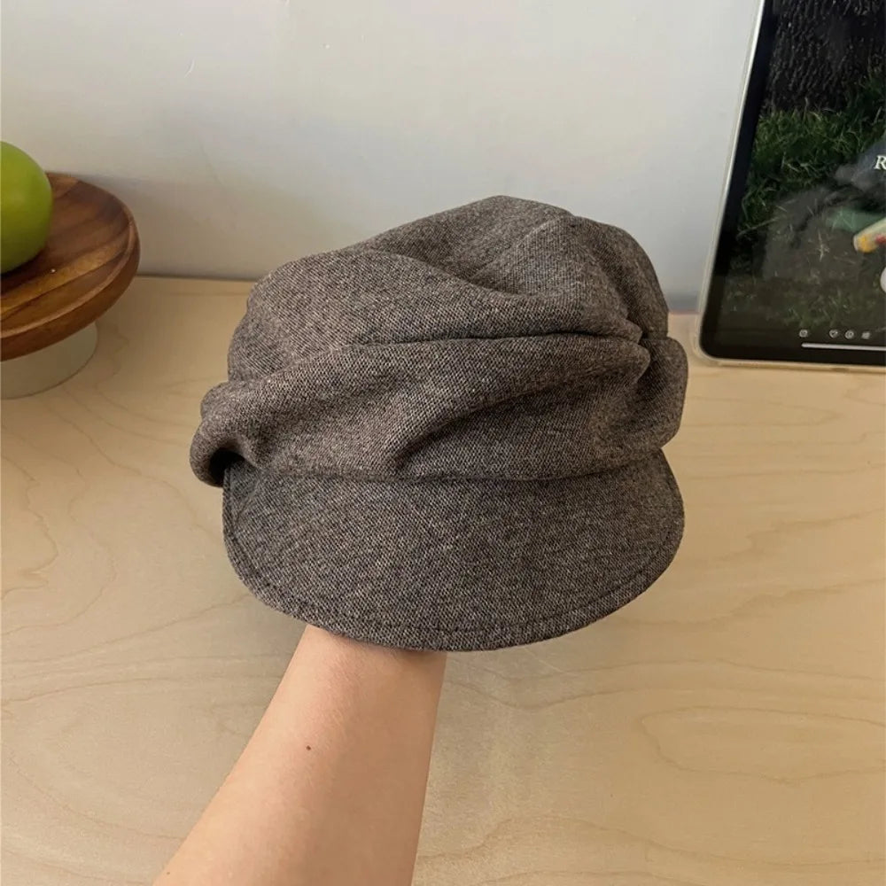 Fashion Warm Winter Berets Hat Retro Solid Color French Artist Hat