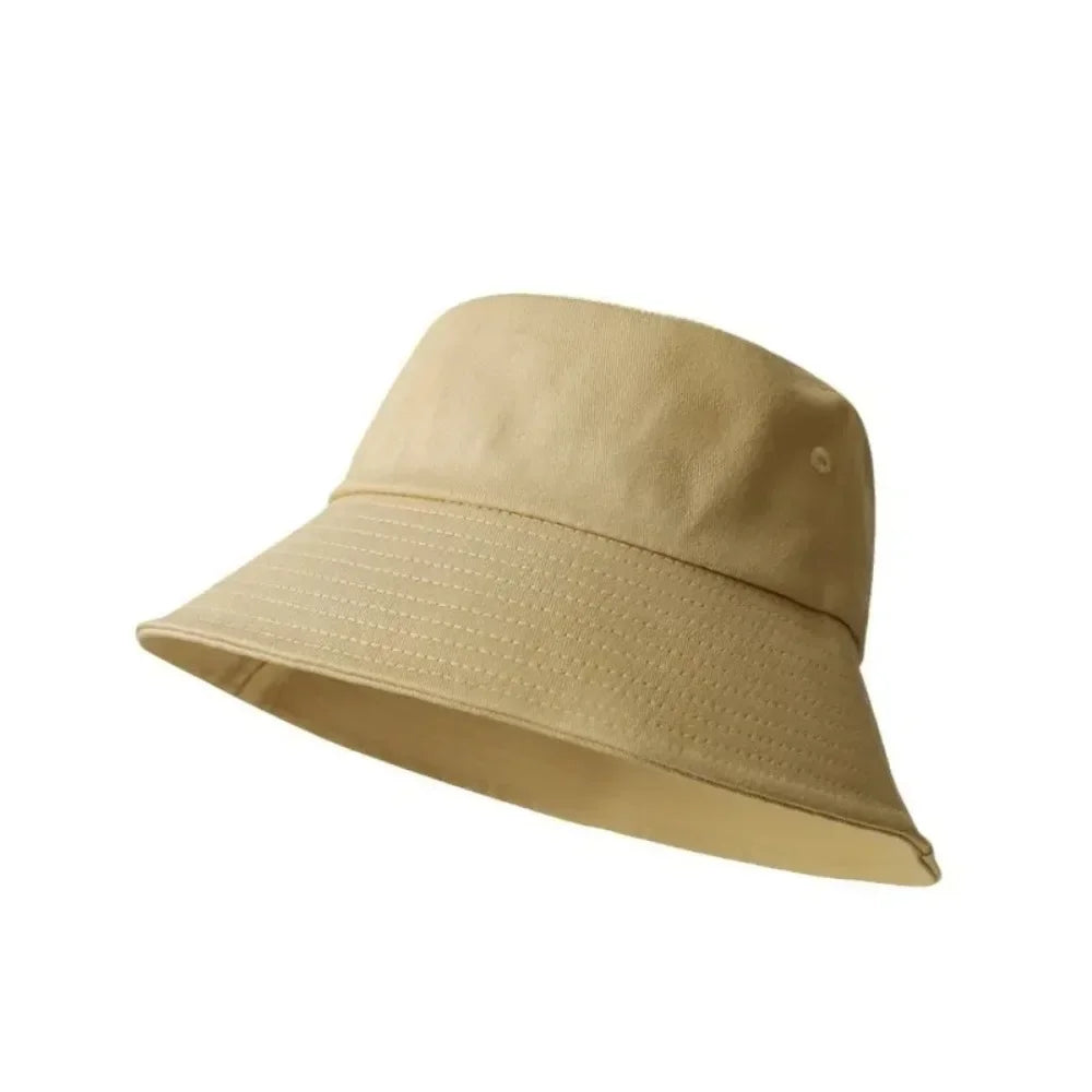 Cotton High Quality Large Brim Sunscreen Outdoor Sunhat Bob