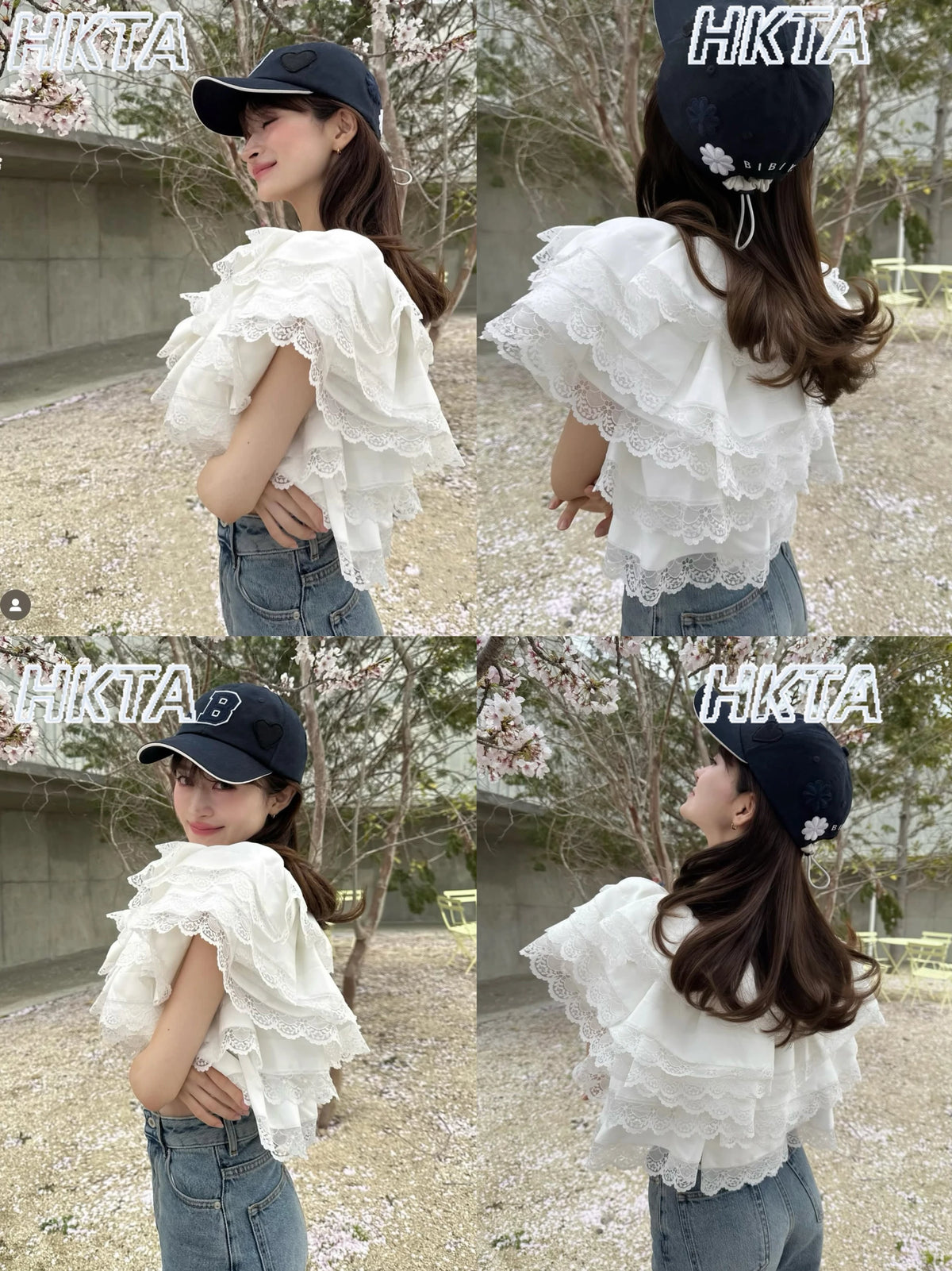 Baseball Hat Summer Sunscreen Hats Japanese Style New Letter Flower Embroidered Caps Sweet Cool Girls Hats