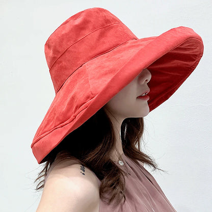 Double-Sided Fisherman Hat Sun Visor Cap