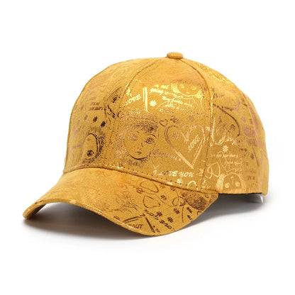 Fashionable Graffiti-Pattern Baseball Cap