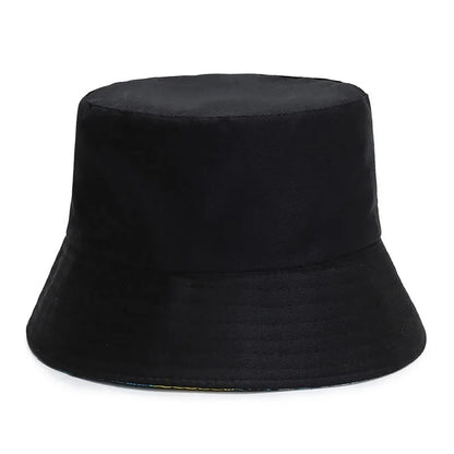 Cotton Bucket Hats Women Summer Sunscreen Panama Hat