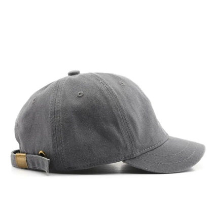 Fashion Dad Hat Snapback Cap Washed Cotton Adjustable