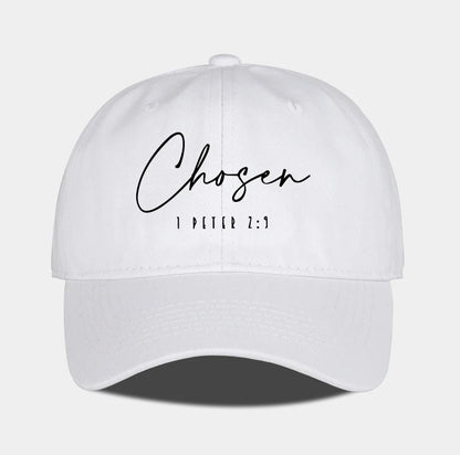 Fashion Chosen  Printed Soft Peak Baseball Cap Adjustable Curved Peak Dad Cap Perfect Camping and Hiking