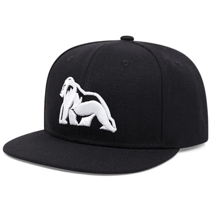 Baseball Hat Gorilla Embroidery Street Hip Hop Hat