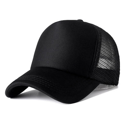 1PC Unisex Cap Casual Plain Mesh Baseball Cap
