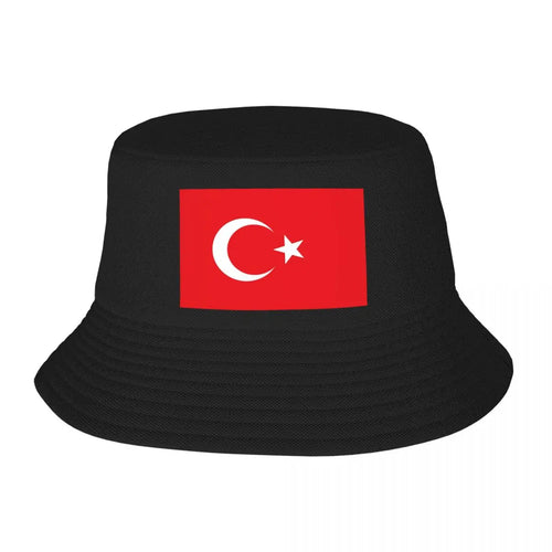 Custom Flag Of Turkey Bucket Hat for Women Men