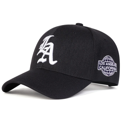 Unisex Personality Letter Embroidery Baseball Caps Spring and Autumn