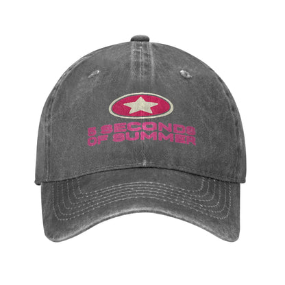 5 Seconds Of Summer World Tour 2026 Headwear Baseball Cap