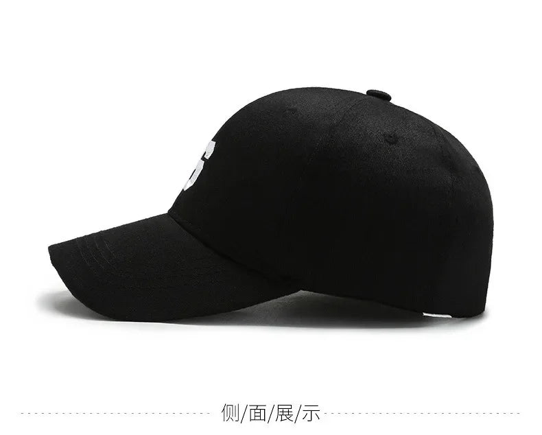 S Embroidery Shade Sunscreen Baseball Cap Outdoor Same Sports Cap Tourism Team Building Baseball Cap