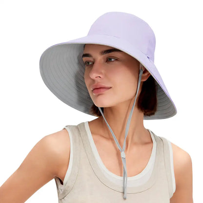 2026 New Reversible Sun Protection Bucket Hat