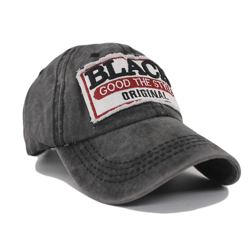 Adult Cowboy Men Baseball Cap Letter Adjustable Hat For Women Summer