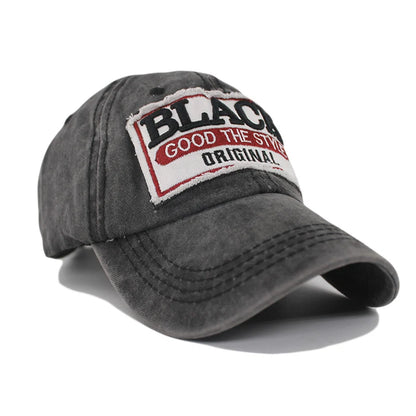 Adult Cowboy Men Baseball Cap Letter Adjustable Hat For Women Summer