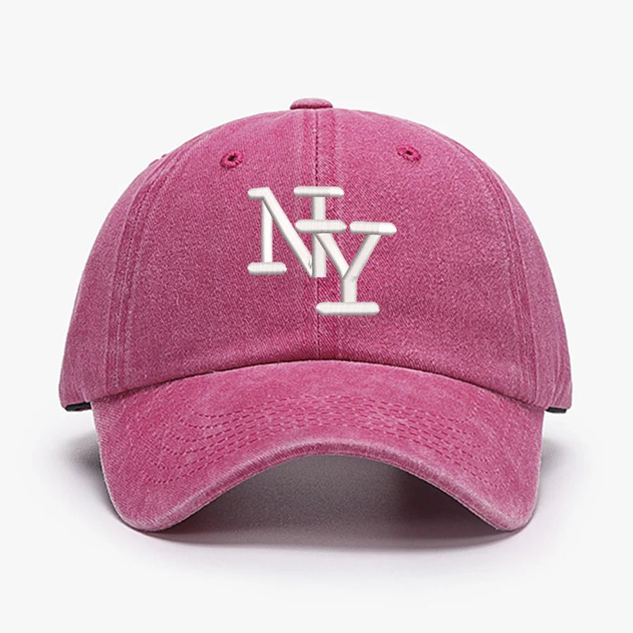Embroidered NY Letters New York Vintage Baseball Caps Men Women