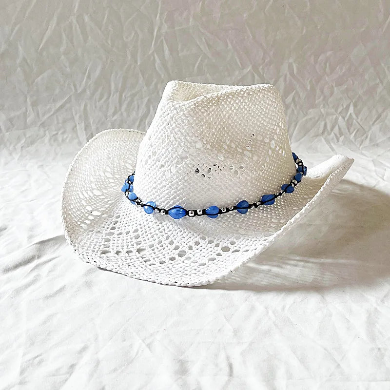 Brim Western Summer Beach Sun Hat