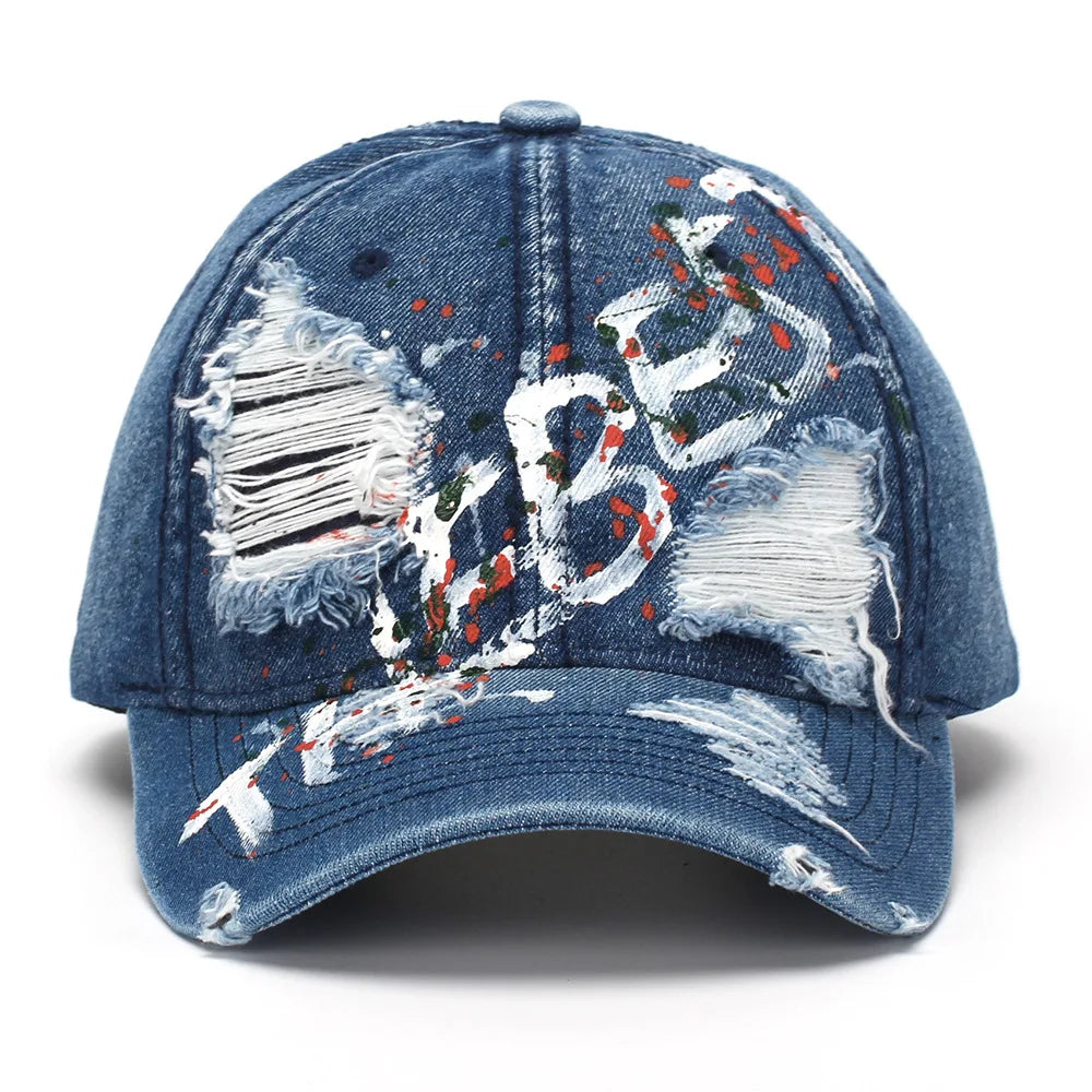 European and American Style Letter Embroidered Baseball Caps