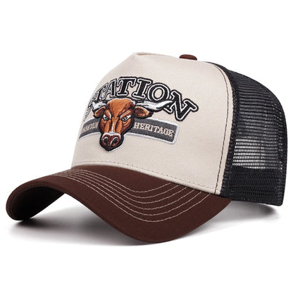 Station Men's Trendy Truck Hat Street Skateboarding Hat Hip Hop Hat Women's