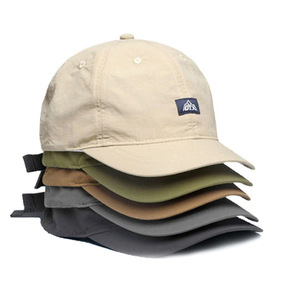 Unisex Letter Label Quick Drying Baseball Caps Spring Summer