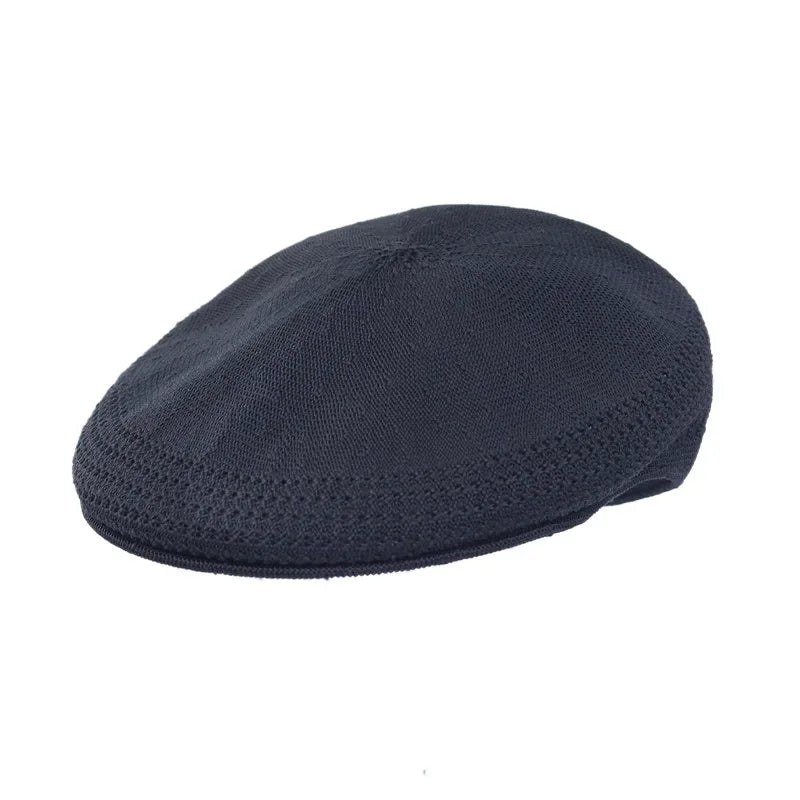 Popular 9 Colors Retro Summer Thin Black Reverse Painter Hat