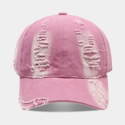 Spring Summer Baseball Cap Washed Distressed Hats
