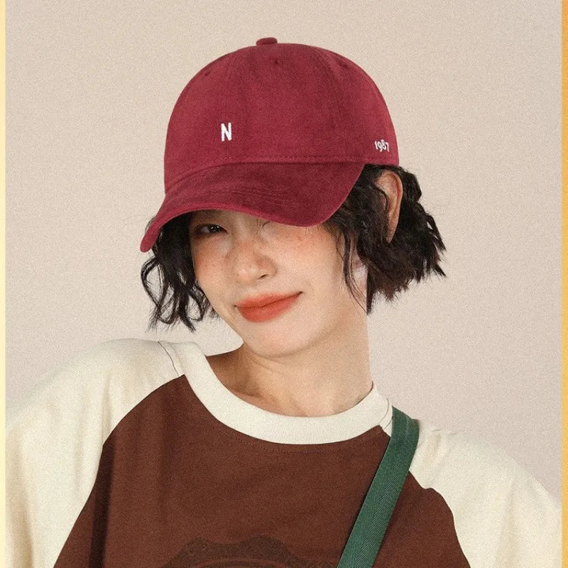Sun Protection And Small Face, Versatile Soft Top Baseball Cap