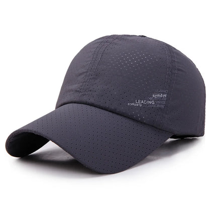 Summer Outdoor Sun Hats Quick Dry Women Men Golf Fishing  Adjustable Unisex Baseball Cap