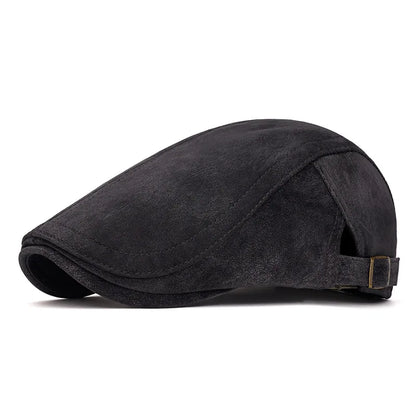 Autumn/Winter Beret Men's Vintage Forward-Facing Cap
