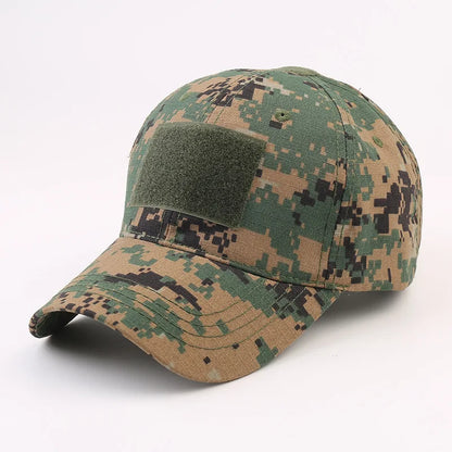 Men Camouflage Baseball Cap Camo Hat Camouflage Outdoor Sports Cap Camo Tactical Cap