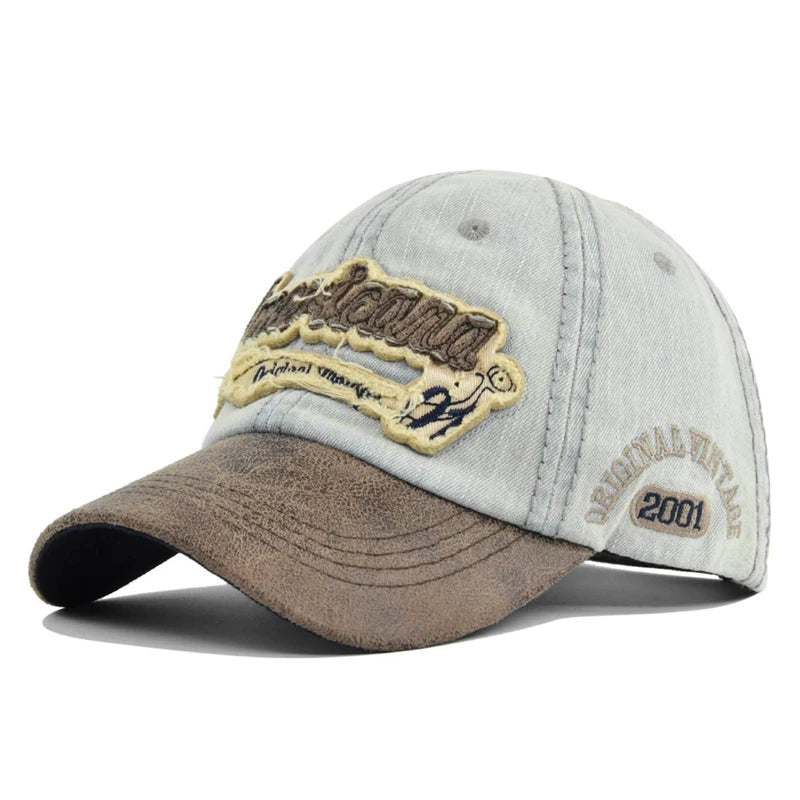 Four Seasons Denim Baseball Cap Men's