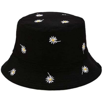 Women's Fisherman Cap Flower Reversible Bucket Hat