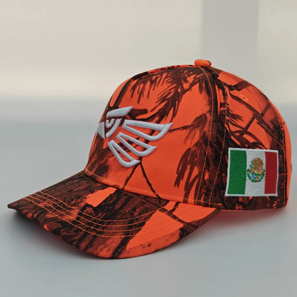 Unisex Mexican Eagle Label Baseball Net Caps
