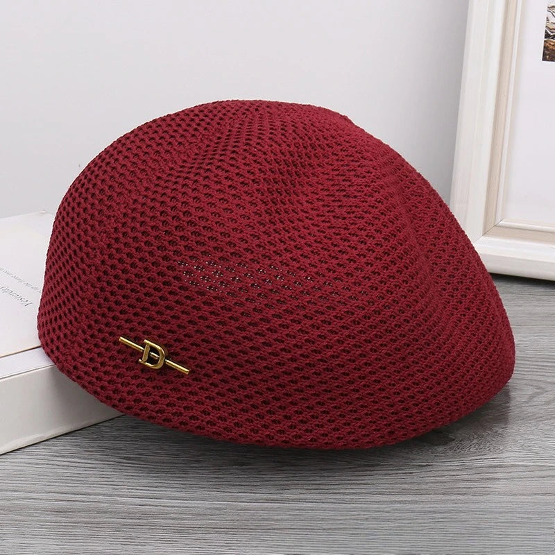Women's Korean Style Fashion Thin Beret Hat