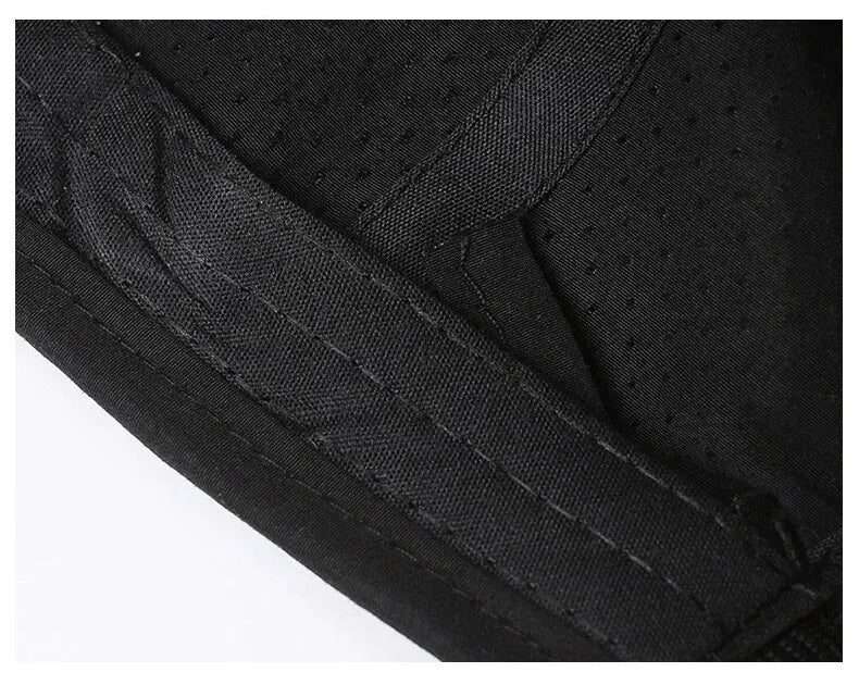 Edging Quick Drying Hat Casual Versatile Trendy Baseball Cap Fashion Outdoor Sports Breathable Black Cap