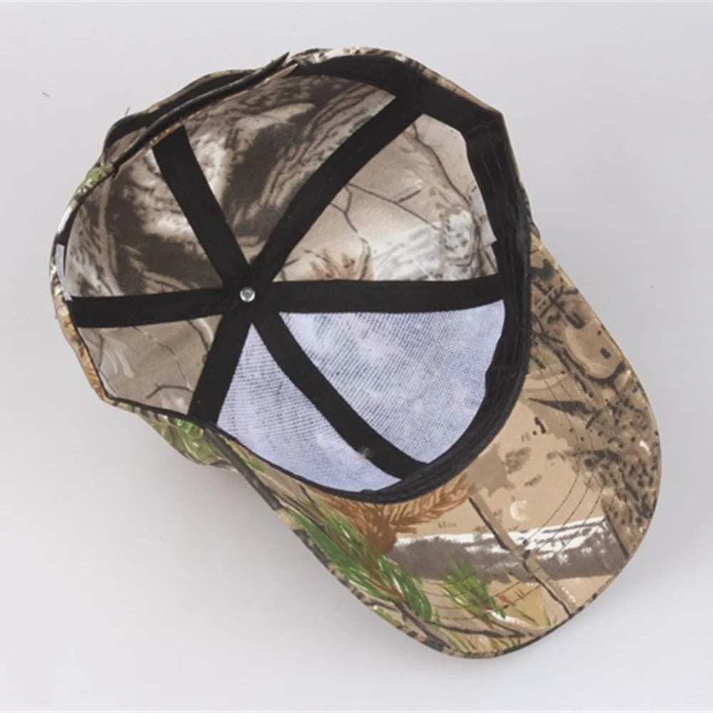 Colors Camouflage Baseball Cap Summer Outdoor Sports Hiking Fishing Hunting Caps Sunscreen Casual Sun Hats